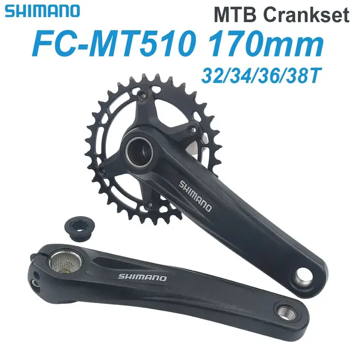 Shimano Deore SLX MT510 pédalier vtt 10 10 11 12 vitesses bougie de vélo de montagne pignon de vélo 