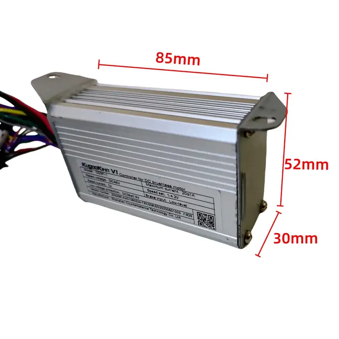 DYU D3F vélo électrique Original 36 V/48 V DC contrôleur sans brosse e-bike remplacer les pièces de rechange