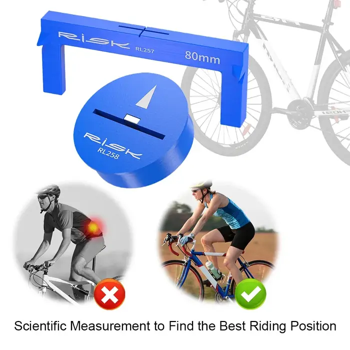 Outil de mesure de selle de vélo de route vtt