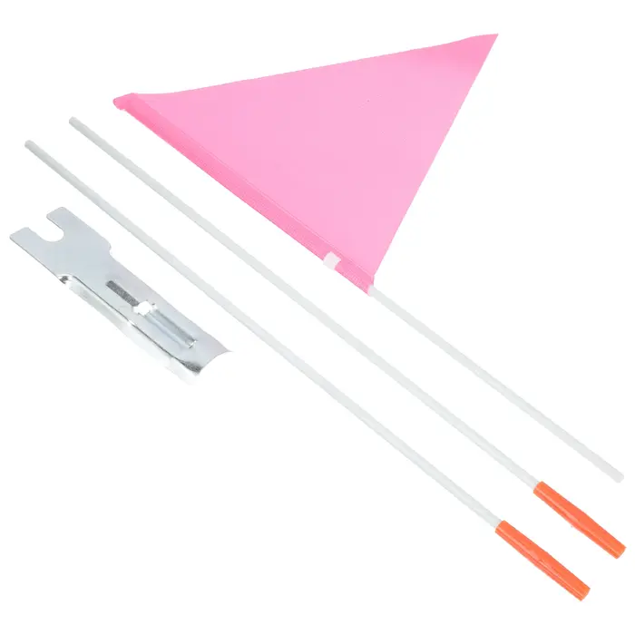 Drapeau de vélo en Fiber de verre solide
