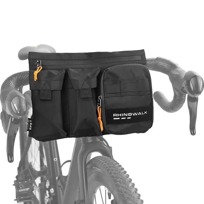 Sacoche de guidon de vélo Rhinowalk 2L grande capacité, sacoche de cyclisme, panier avant, sacoche d
