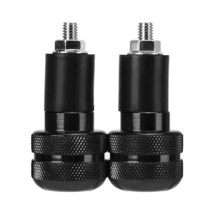 Capuchons de guidon attrayants noirs pour vélos électriques
