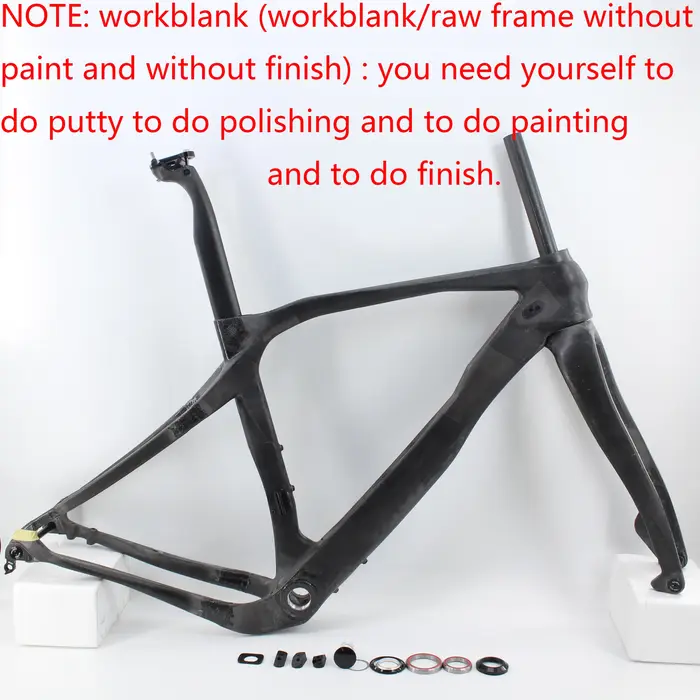 700c Cyclocross voyage gravier vélo de route mat UD vélo entièrement en Fiber de carbone à axe trave