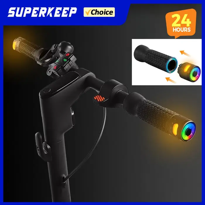 Clignotant de trottinette avec télécommande sans fil pour poignée de guidon Iscooter ES80 Kugoo Kukirin G2 Pro – Pièce détachée