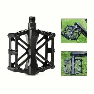 2 paires de pédales de vélo en alliage d'aluminium