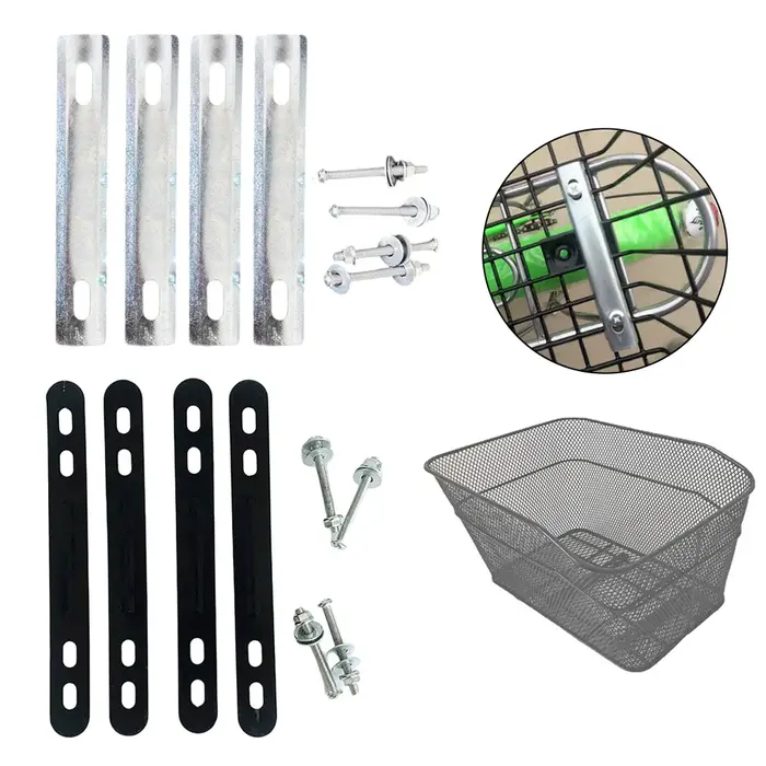 1 ensemble d'adaptateurs de porte-bagages arrière pour vélos, 18 cm, pour VTT, vélos électriques, tr