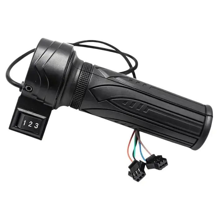 Poignée de commande d'accélérateur de remplacement pour moto électrique 3 vitesses, trottinette élec
