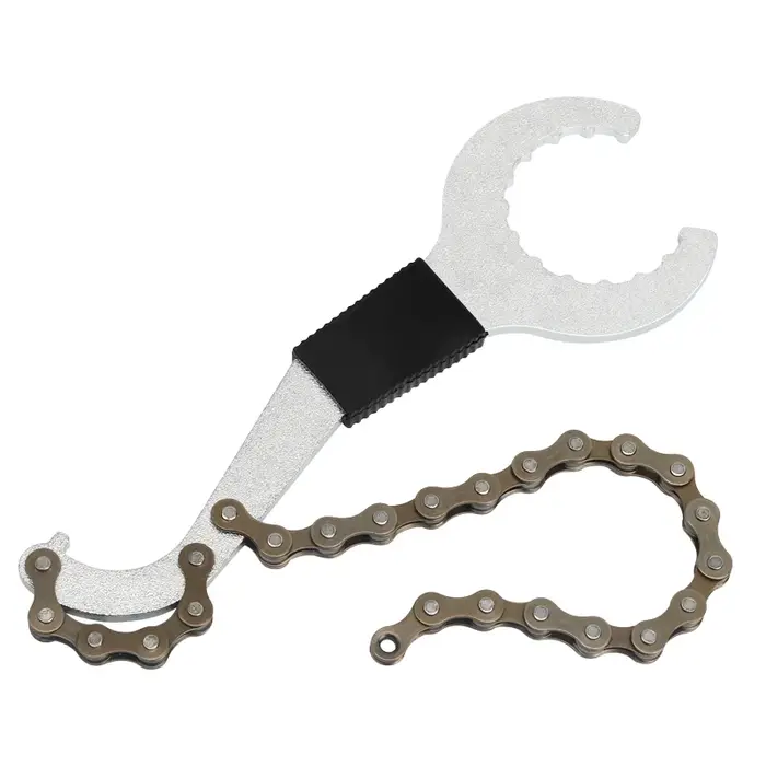 Outil de démontage de Cassette de vélo, volant d'inertie avec clé à chaîne, pignon, dissolvant de su