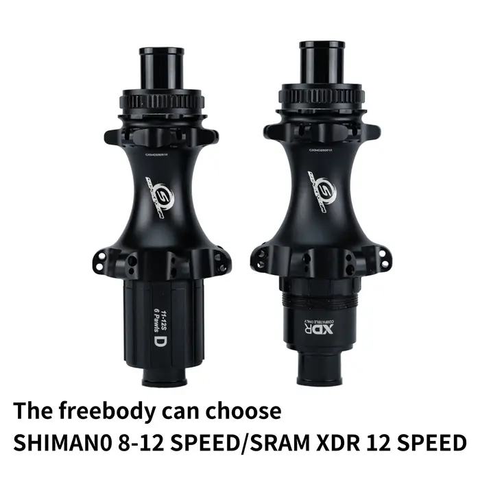 Jeu de roues de vélo de route SUPERTEAM en fibre de carbone 700C