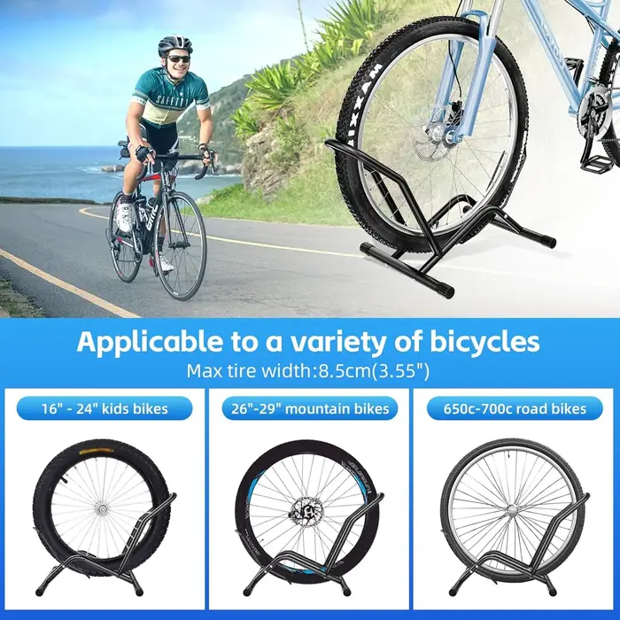 Support de sol pour vélos