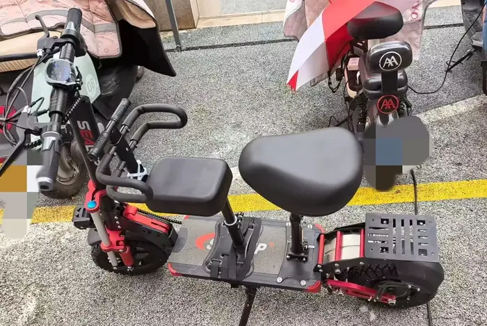 Porte-bagages arrière épaissi pour trottinette électrique Sealup Q22 Q23
