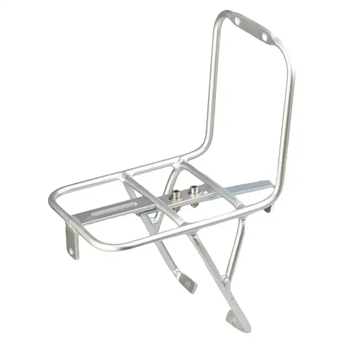 Porte-vélo avant en alliage d'aluminium, support de chargement robuste pour tourisme, cyclisme, dépl