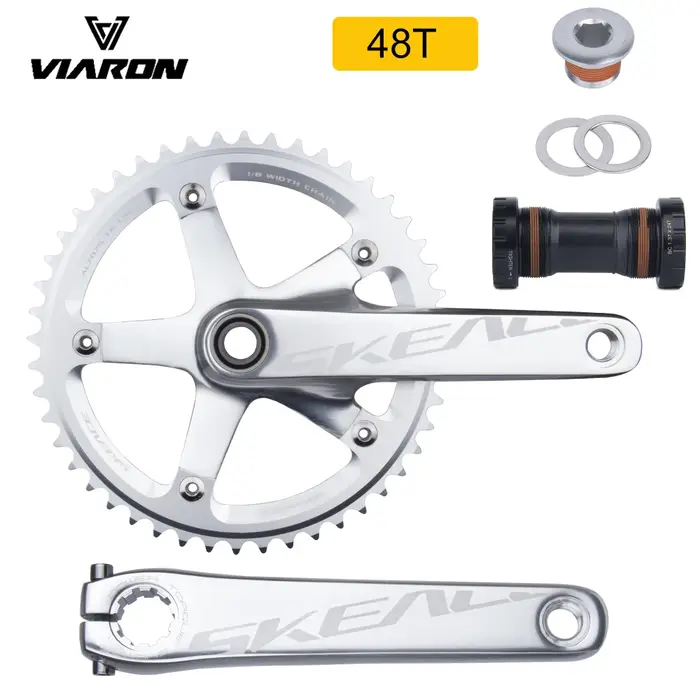 VIARON – pédalier 48T/49T à trou circulaire simple