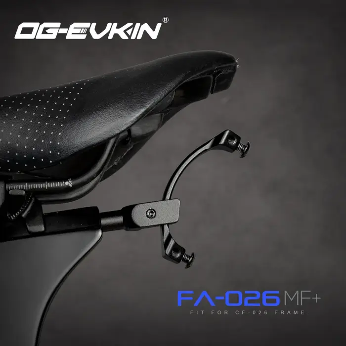 OG-EVKIN FA-026 Support de bouteille de vélo en carbone, extenseur de porte-bouteille en titane pour