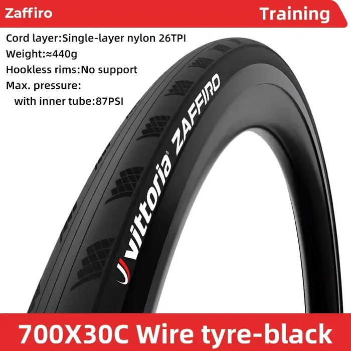 Pneu de vélo de route Vittoria Zaffiro V 700x25C/28C/30C