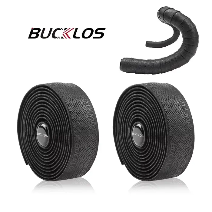 BUCKLOS bandes de guidon de vélo de route bande de barre de poignée de vélo de choc en polyuréthane