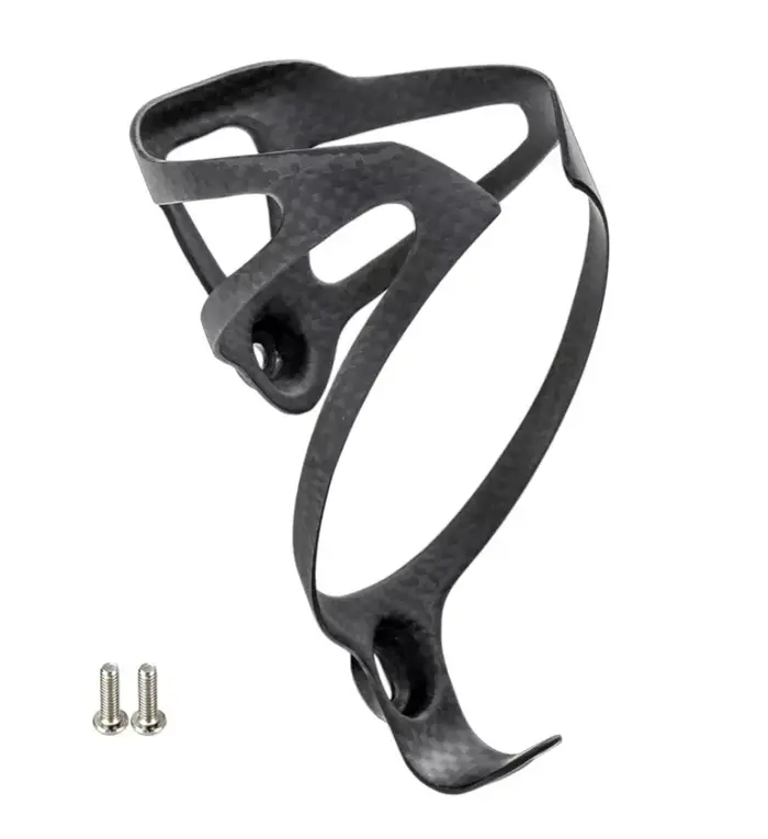 Porte-bidon de vélo en carbone 3K ultra-léger 20g pour VTT, noir, finition mate 3K carbone