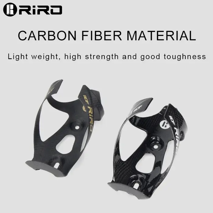 Bouteille d'eau de vélo entièrement en fibre de carbone ultralégère