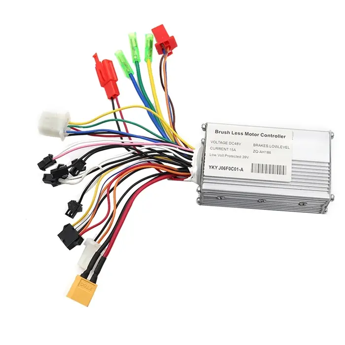 Contrôleur 48V + compteur de kilométrage ZQ-100 avec clé de vitesse