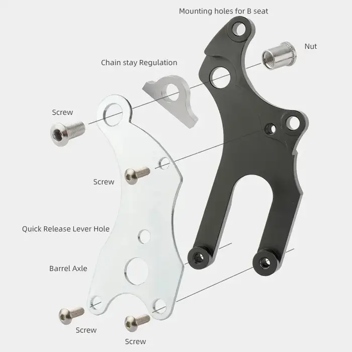 AXI – adaptateur de frein à disque de vélo