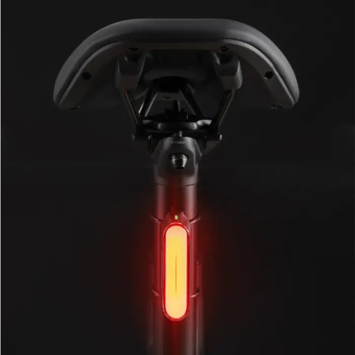 Feux de vélo feu arrière à Induction lampe d'avertissement