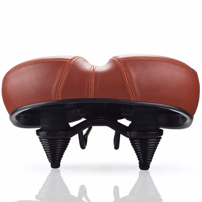 Selle de vélo souple en éponge épaisse, selle en Silicone longue Distance, coussin de siège de vélo 