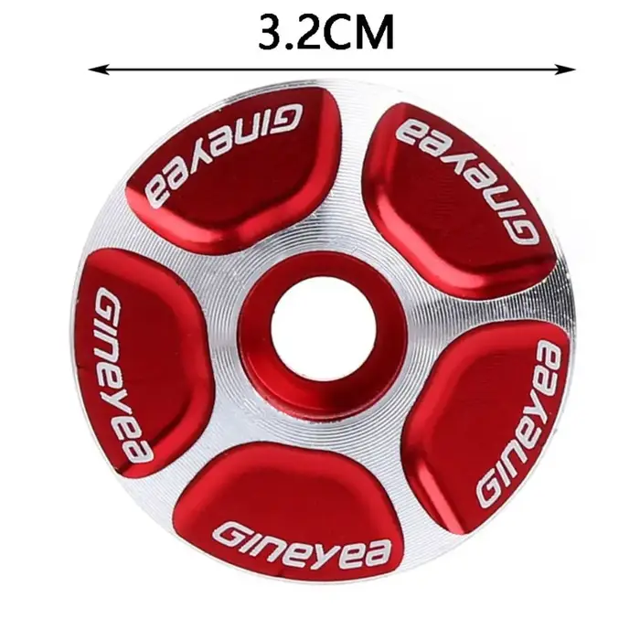 Capuchon de potence de vélo en alliage d'aluminium pratique, noir, rouge, bleu, or, léger, accessoires de potence de vélo sans filetage pour sports de plein air