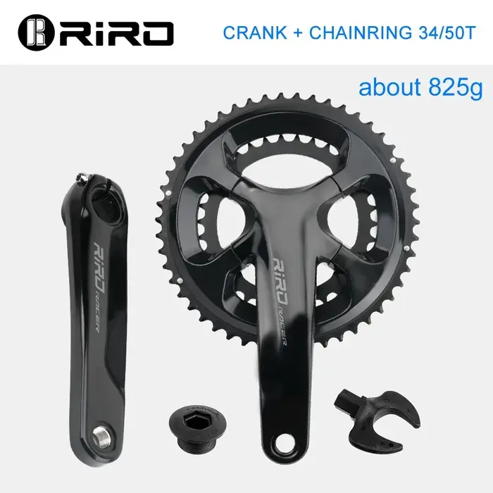 RIRO RACER R9 pédalier de vélo de route Hollowtech conception intégrée 170mm 110BCD 34-50T/39-53T do