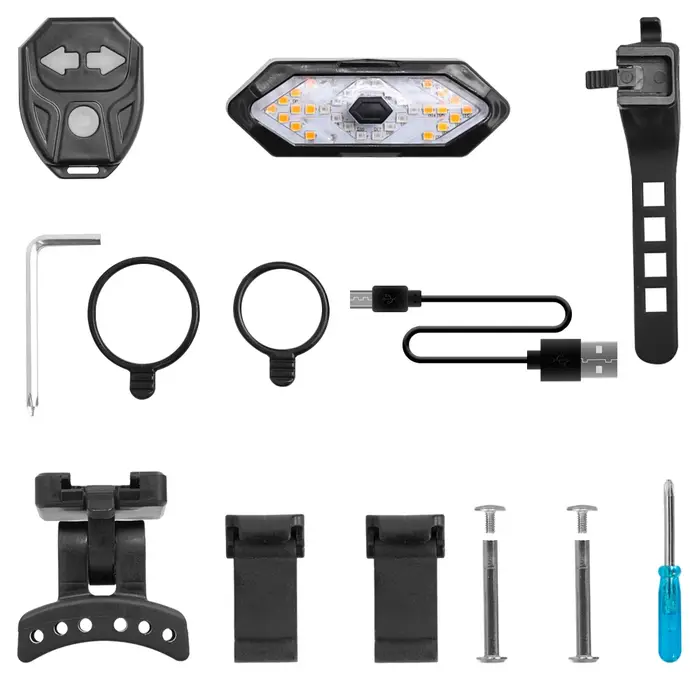 Poignées de guidon de trottinette électrique avec clignotants pour Xiaomi Elite Mi5 Mi4 4Lite 4Pro 4