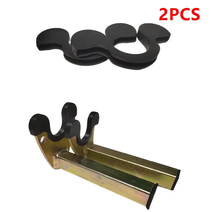 1 paire de supports universels antidérapants en caoutchouc pour moto et vélo, cadre de Support de ro