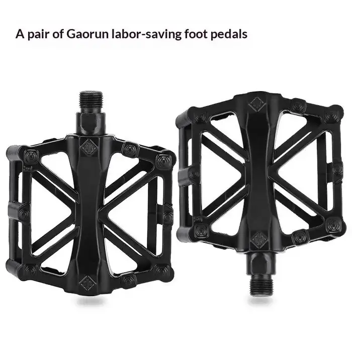 Nouvelles pédales de vélo à double roulement en alliage d'aluminium
