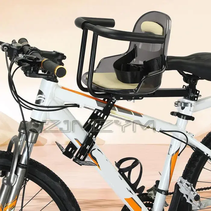 Siège de vélo à montage avant Siège de sécurité pour VTT Siège de cyclisme de sécurité confortable S