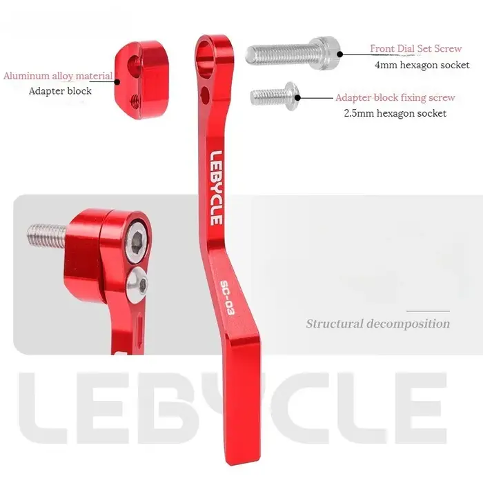 Stabilisateur Anti-chaîne pour vélo de route