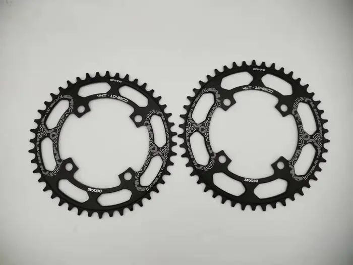 Deckas plateau de vélo rond 104BCD 32 34 36 38 40 42 44 46 48T 50 52 dents vtt vélo VTT plateau roue