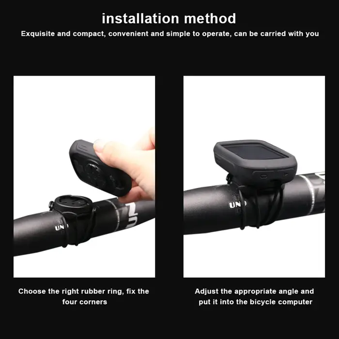 Support d'ordinateur quart de tour pour bord de vélo