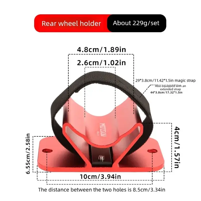 Support de fixation rapide pour fourche avant de vélo, porte-vélo de toit pour roue arrière, accessoire de transport de vélo