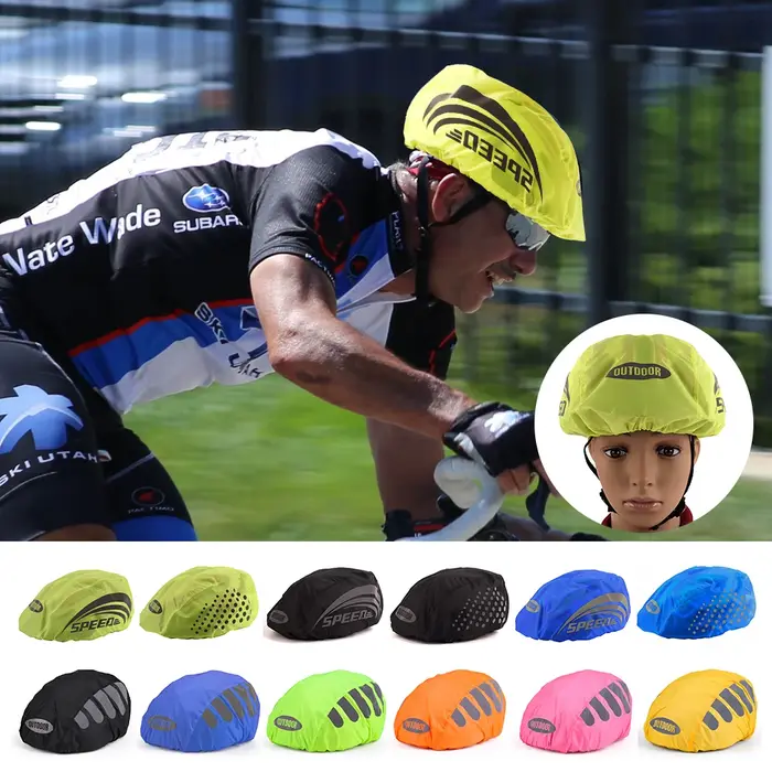 Juste de protection imperméable pour casque de vélo