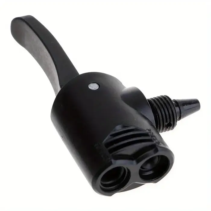 Adaptateur de buse de pompe à vélo - Double tête Presta et Schrader, compatible avec les pneus de vé