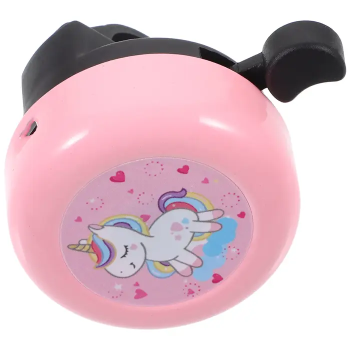 Sonnette de vélo sonore et claire pour guidons de 22 mm, style dessin animé pour enfants, accessoire