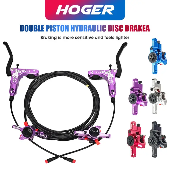 HOGER e-bike vtt jeu de freins à disque hydrauliques électrique E Scooter contrôle de puissance manette de vitesse