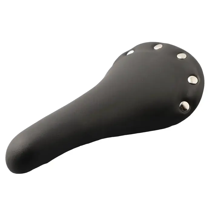 Selle en cuir souple antichoc pour VTT