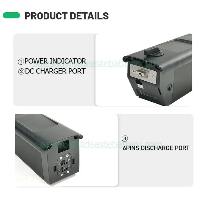 Batterie Lithium-ion 48v ebike 17.5Ah