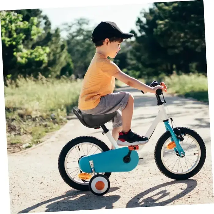 Siège de vélo pour enfants en cuir PU