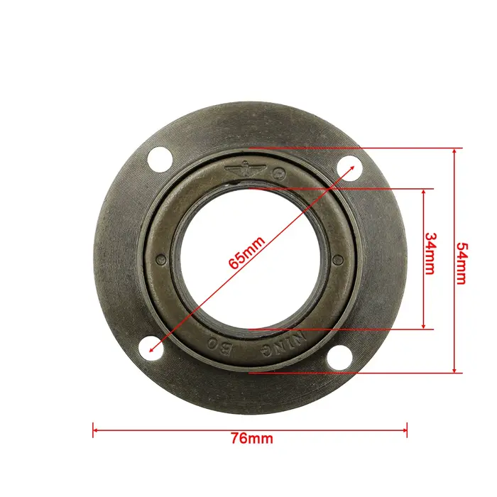 Roue libre arrière électrique sans denture à 4 trous avec roulements d'embrayage pour trottinette