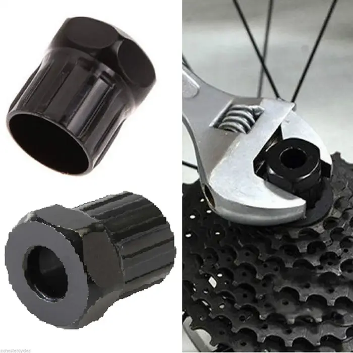Dissolvant de pignon de roue libre de vélo en acier au carbone