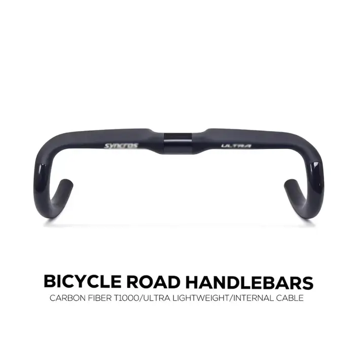 Guidon de vélo de route en carbone 260g Aero Comfort
