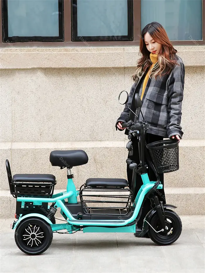 Tricycle électrique pliant pour adultes