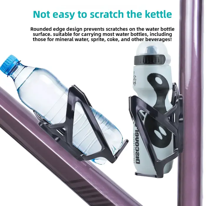 Support de bouteille d'eau antivol pour vélo avec emplacement pour AirTag