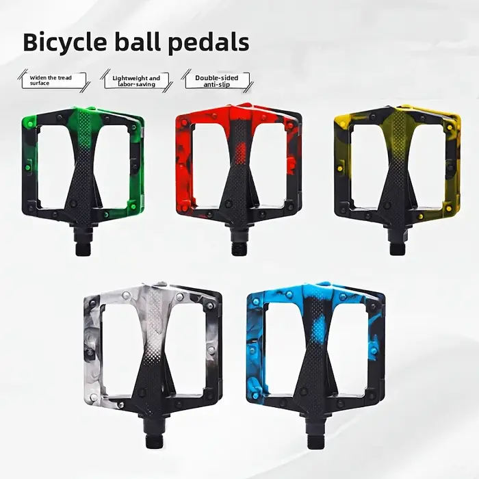 Pédales de vélo TOSUOD 315g (paire) avec roulements à billes en acier
