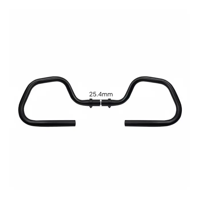 Guidon de vélo universel ergonomique en alliage d'aluminium pour le cyclisme en extérieur, adapté au